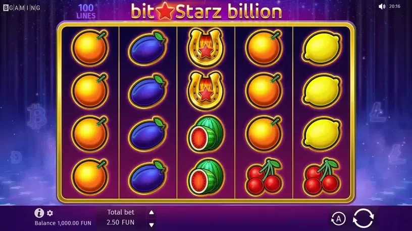 Bitstarz Billion slot screenshot 1