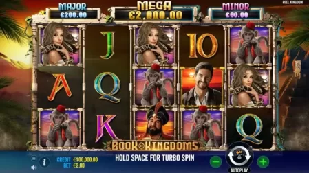 Book of Kingdoms slot screenshot 1