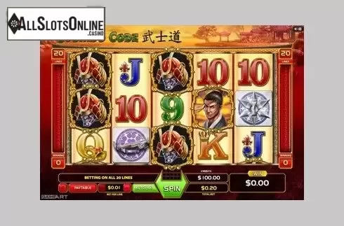 Screen2. Bushido Code from GameArt