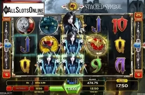 Screen 3. Castle Blood from GameArt