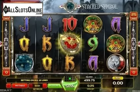 Screen 1. Castle Blood from GameArt
