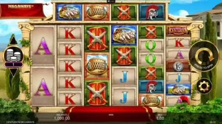 Centurion Megaways slot screenshot 1