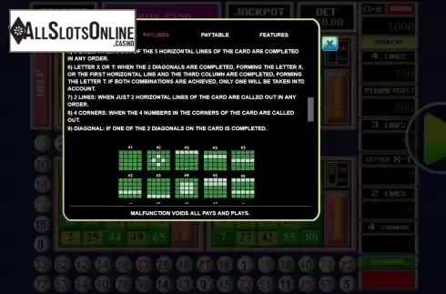 Paytable 3