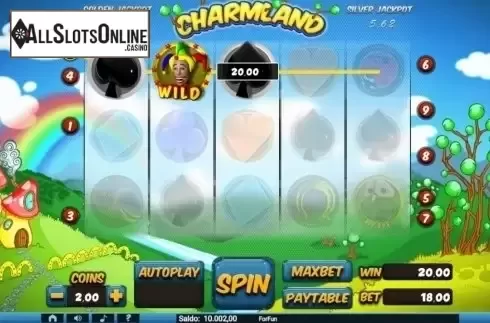 Win Screen. Charmland from Tuko Productions