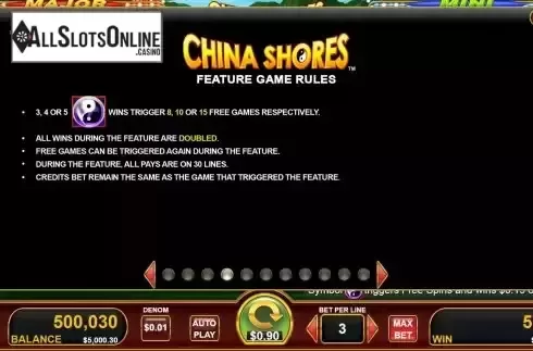 Free Games screen