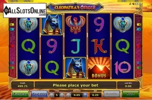 Reels. Cleopatra's Choice from Greentube