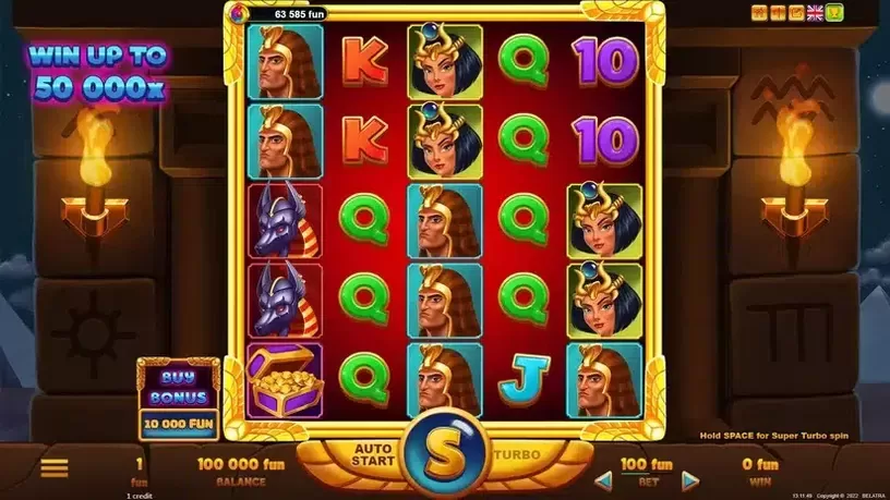 Cleo’s Book slot screenshot 1
