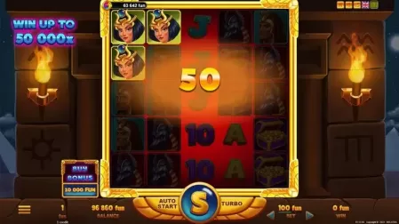 Cleo’s Book slot screenshot 2