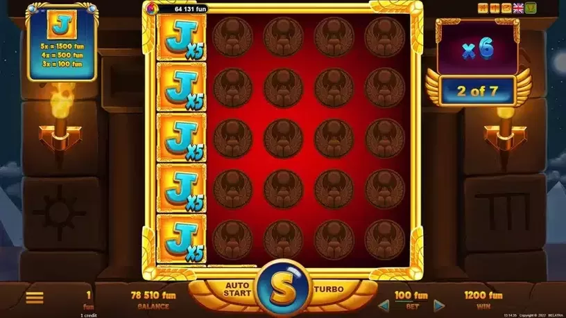 Cleo’s Book slot screenshot 5