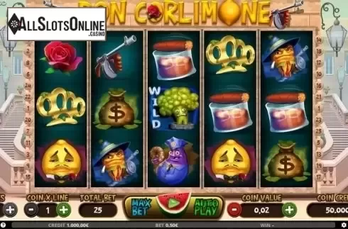 Reel Screen. Don Corlemone from Capecod Gaming