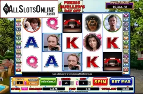 Screen6. Ferris Bueller's Day Off from Amaya