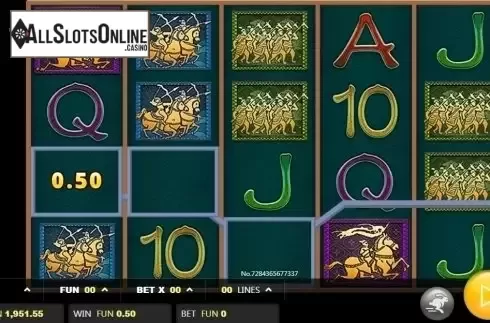 Win screen. Fire Bull from JDB168