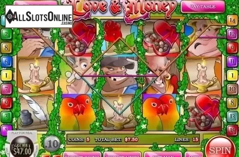 Screen6. For Love and Money from Rival Gaming
