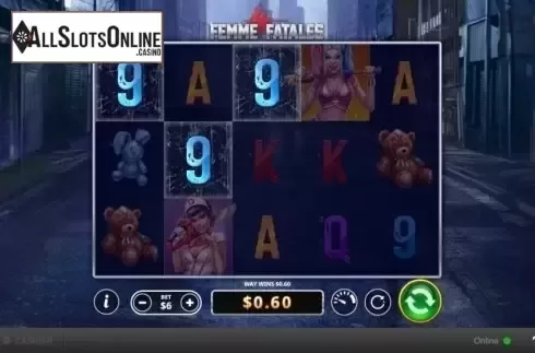 Win Screen 2. Four Femme Fatales from Skywind Group