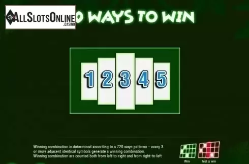 Paytable 1. Froots from Pariplay