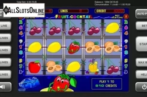 Reel Screen. Fruit Cocktail (Igrosoft) from Igrosoft