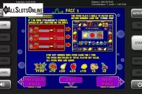 Bonus Game. Fruit Cocktail (Igrosoft) from Igrosoft
