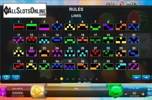 Screen4. Fruit-O-Matic from FUGA Gaming
