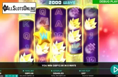 Win Screen 4. Gem Zone from Leander Games