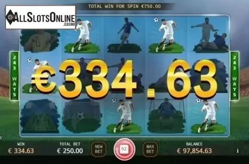 Win Screen 2. Golden Ball from KA Gaming