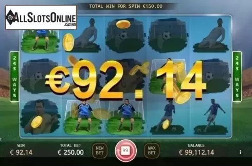 Win Screen 1. Golden Ball from KA Gaming