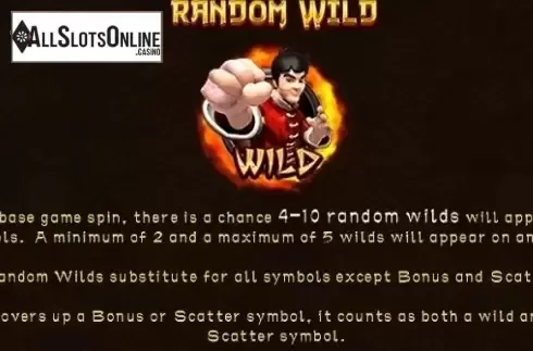 Paytable 3. Golden Fist from Spadegaming
