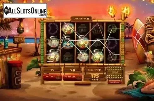 Win Screen. Hawaii from Red Rake