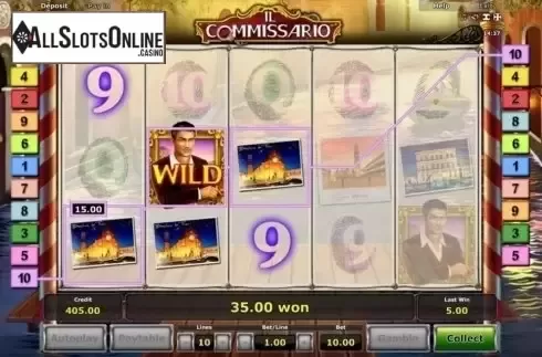Wild win 2. Il Commissario from Greentube