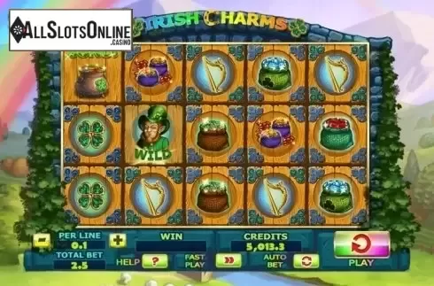 Screen 7. Irish Charms (Spinomenal) from Spinomenal