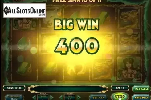 Big WIn. Jade Magician from Play'n Go