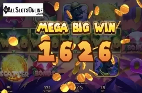 Big win screen. Jungle Ruby from Bla Bla Bla Studious