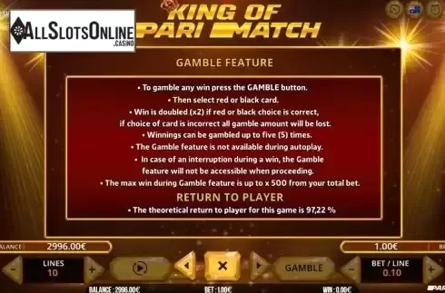 Game Feature screen 2