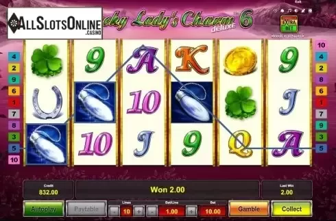 Win Screen 3. Lucky Ladyʼs Charm deluxe 6 from Greentube