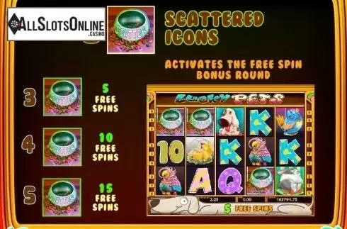 Screen5. Lucky Pets from MultiSlot