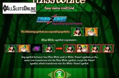 Screen3. Miss White from IGT
