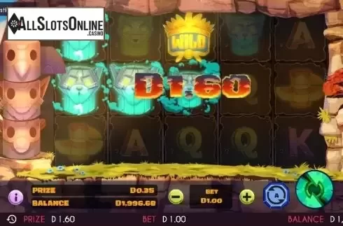 Win screen 3. Mystic Buffalo from Triple Cherry