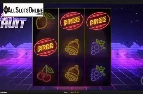 Scatter win screen. Neon Fruit from 1X2gaming