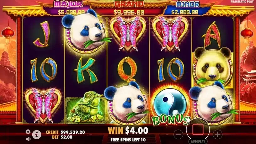 Panda's Fortune 2 slot screenshot 6