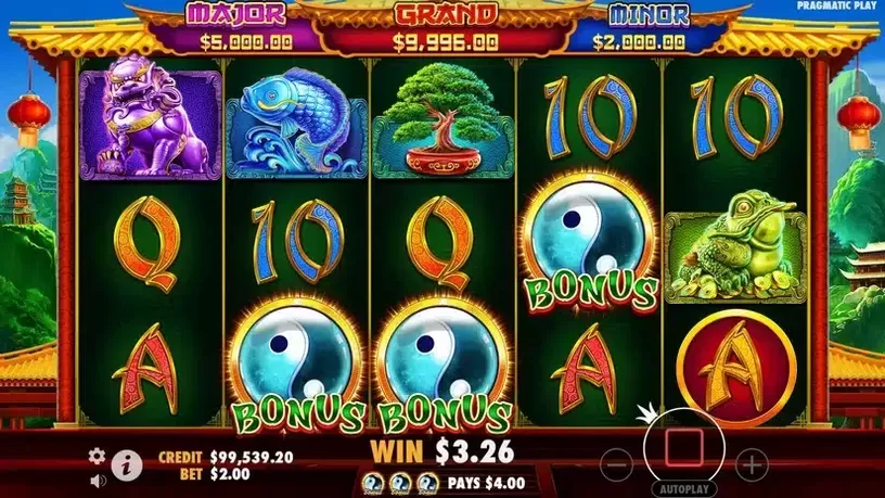 Panda's Fortune 2 slot screenshot 4