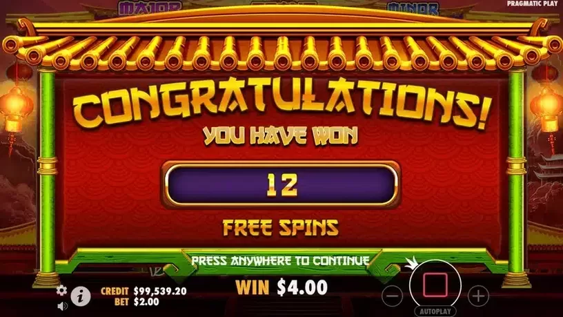 Panda's Fortune 2 slot screenshot 5