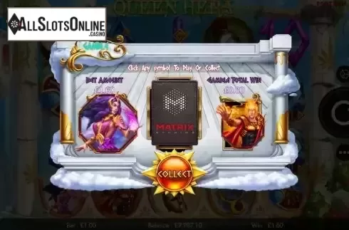 Gamble Game / Risk screen