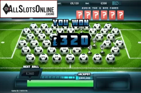 Win Screen 2. Red Card from Gluck Games