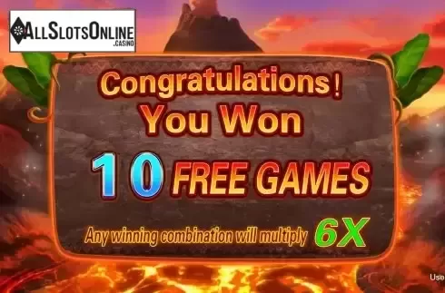 Free Spins Win Screen 2