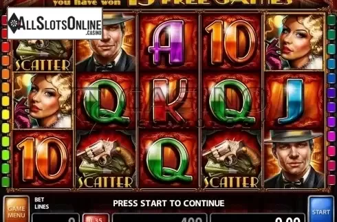 Screen3. Shady Lady from Casino Technology