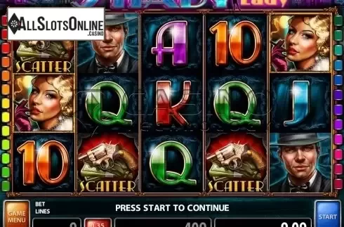 Screen2. Shady Lady from Casino Technology
