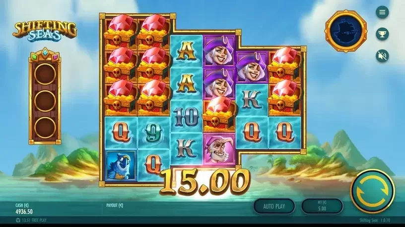 Shifting Seas slot screenshot 3