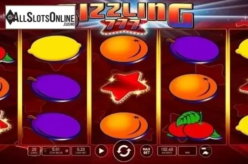 Reel Screen. Sizzling 777 from Wazdan