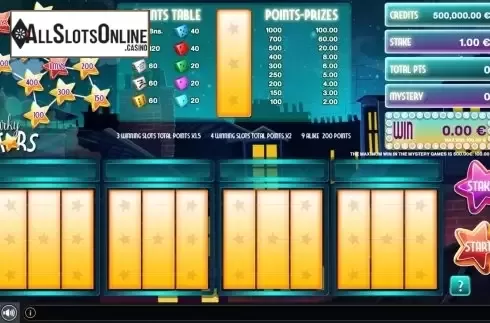 Reel Screen. Sparky Stars Dice from GAMING1