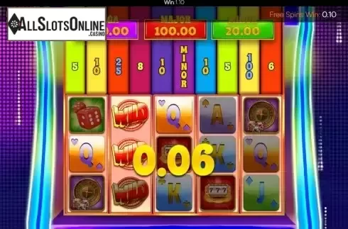 Free Spins screen 2