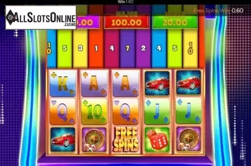 Free Spins screen 2